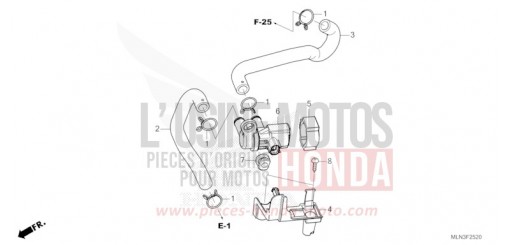 AIR INJECTION SOLENOID VALVE CRF1100DR de 2024
